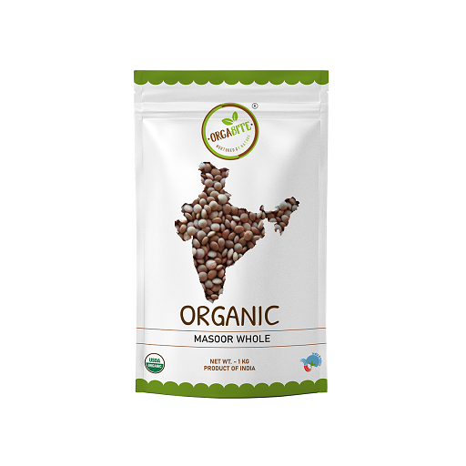 ORGANIC MASOOR DAL WHOLE